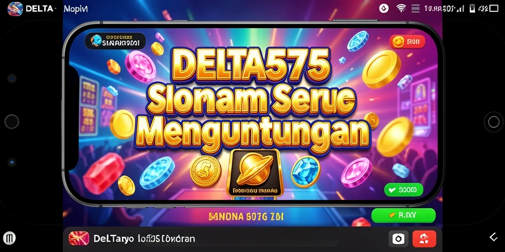 Tampilan gameplay seru dari DELTA575 yang menampilkan slot klasik.