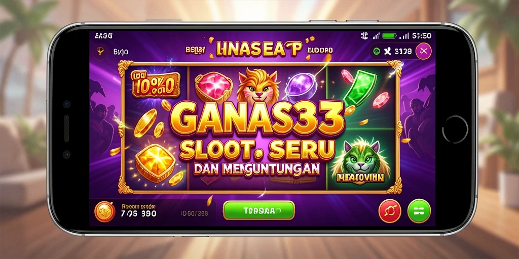 Tampilan menawan dari gameplay Slot di GANAS33.