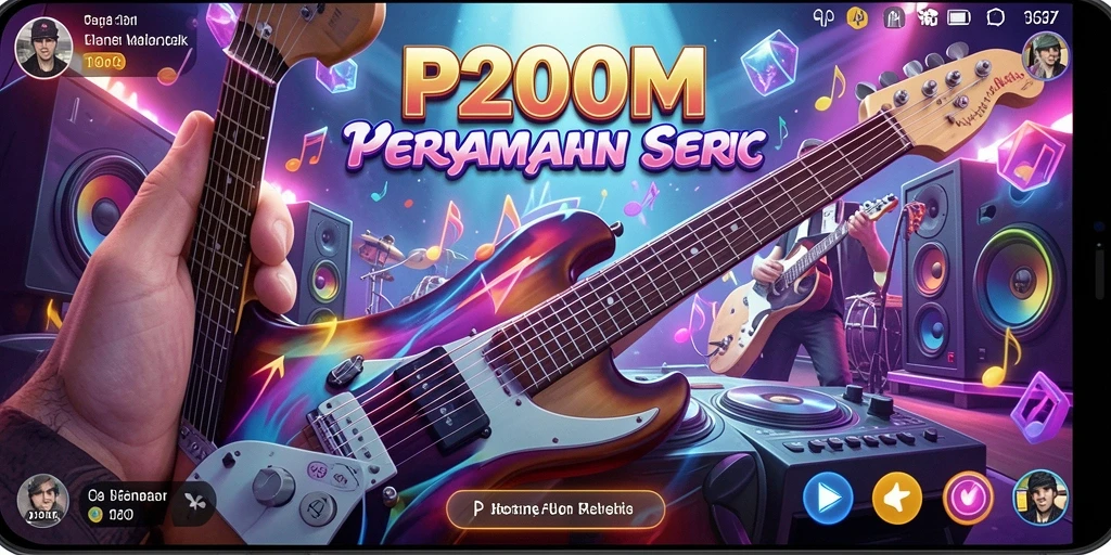 Tampilan gameplay seru dan interaktif dari P200M.