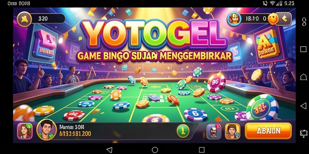 Tampilan gameplay YOTOGEL yang menarik dan seru.
